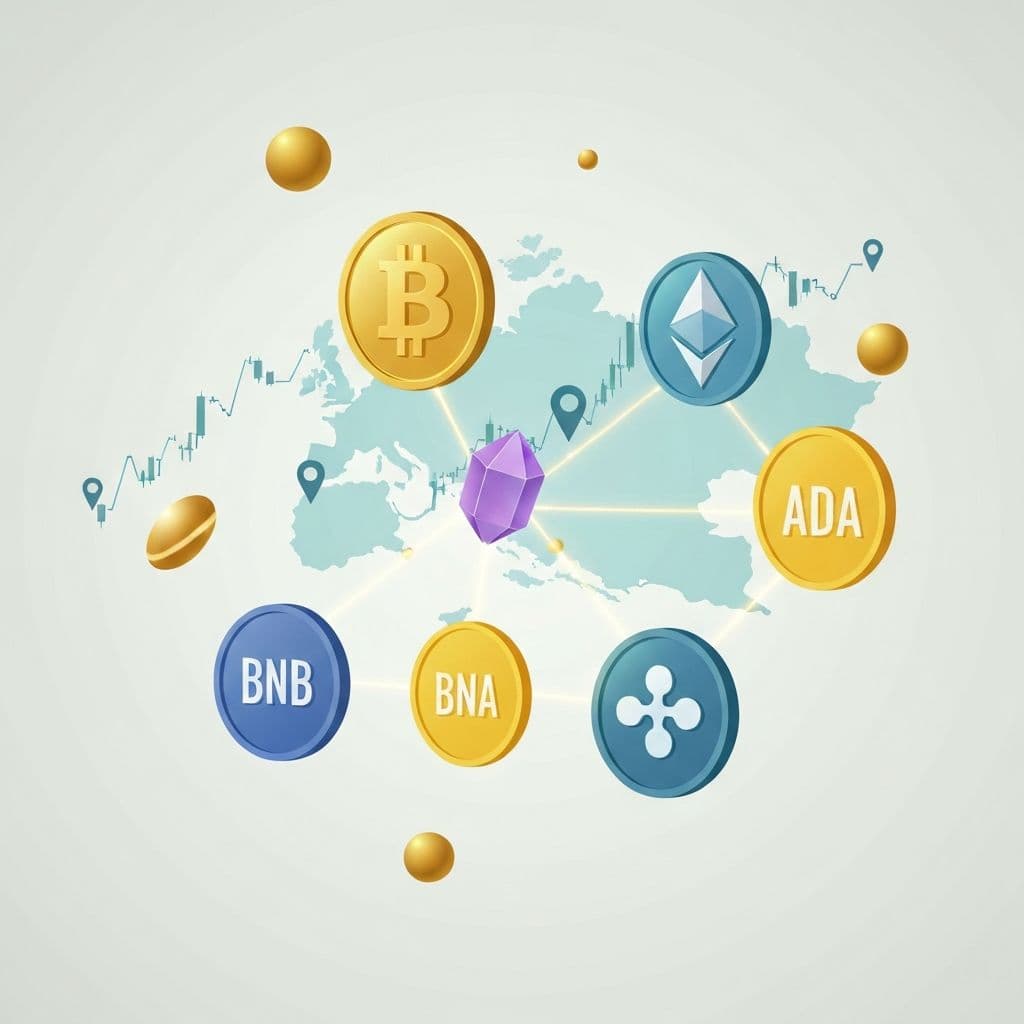 Pregled kriptovaluta sa kursevima i grafickim prikazom