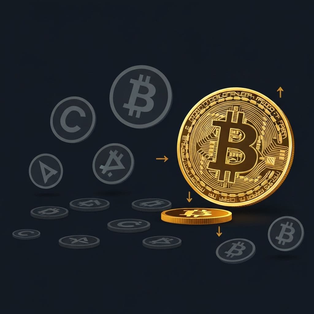 Altcoini gube snagu dok kapital ponovno ulazi u Bitcoin