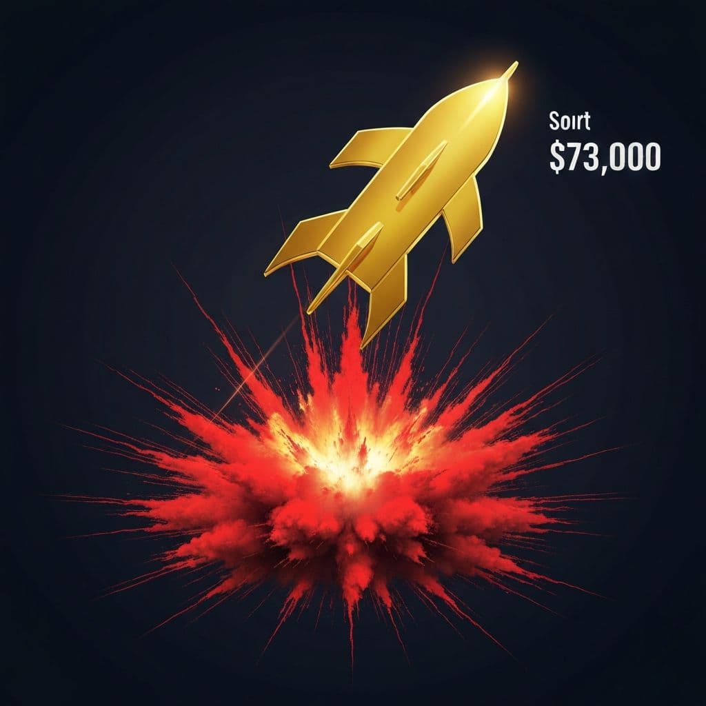 Bitcoin skače prema 73.000 dolara nakon velikog short squeezea koji je likvidirao 246 milijuna USD