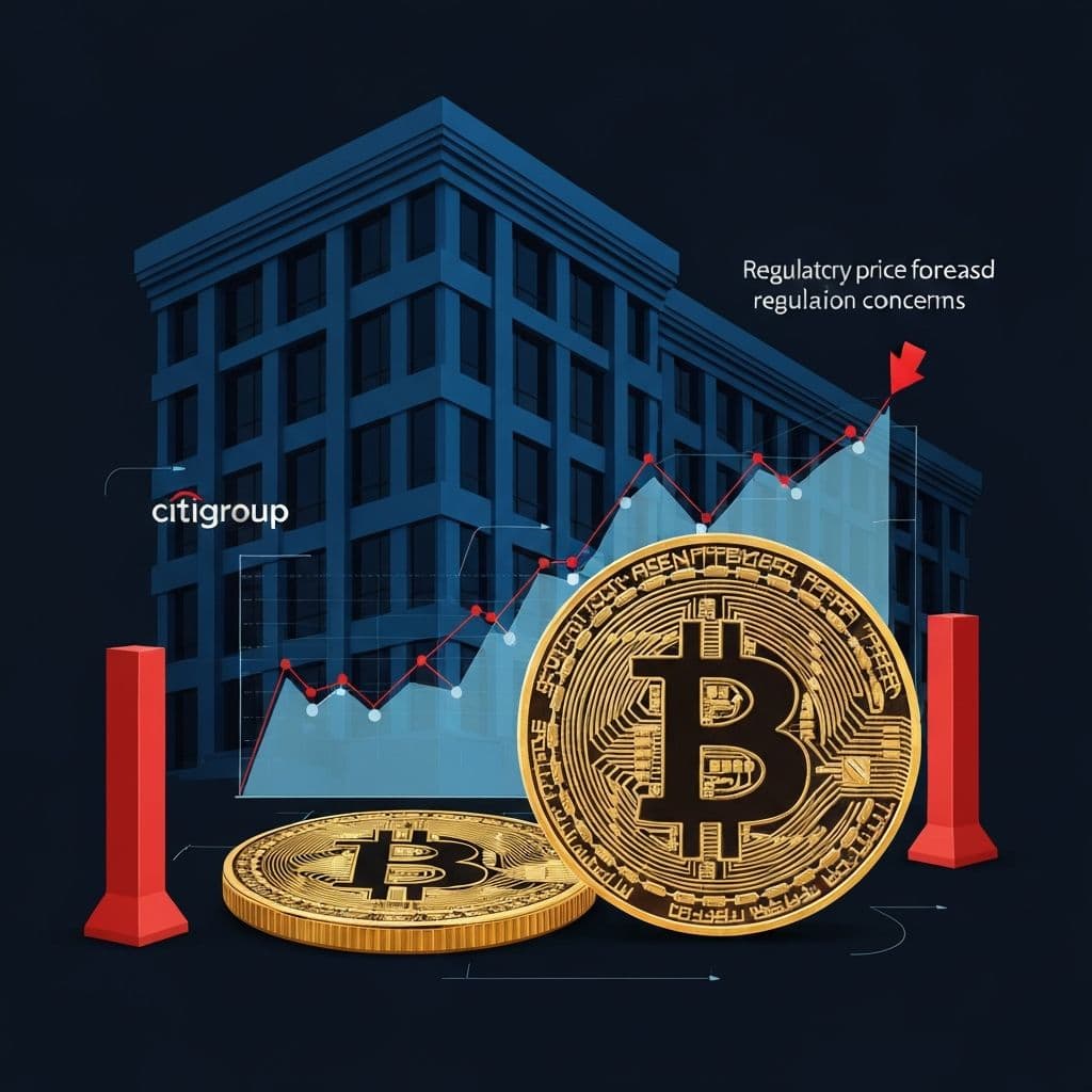 Citigroup smanjuje prognozu Bitcoina dok regulacija koči rast tržišta