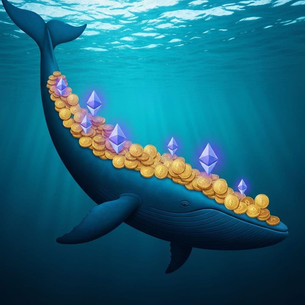 Ethereum kitovi akumuliraju milijune dolara u ETH tokene dok se tržište pita sprema li se veliki skok cijene