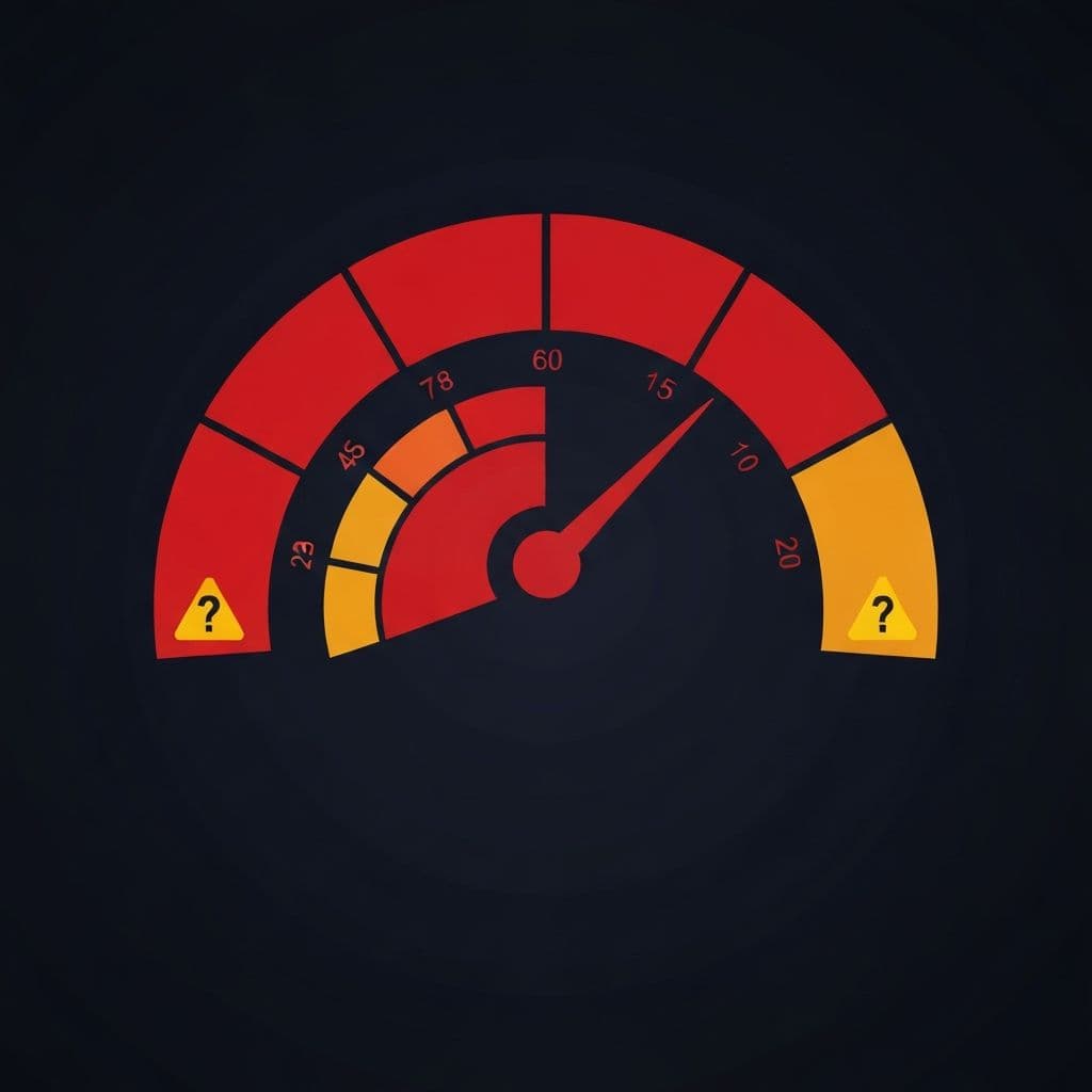 Kripto Fear and Greed indeks pada dok investitori prelaze u paniku