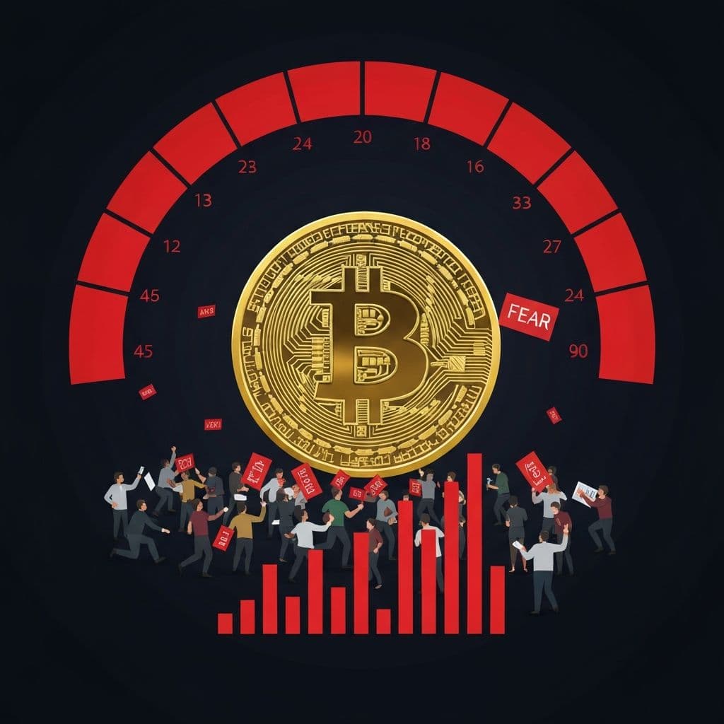 Extreme Fear na kripto tržištu dok investitori izlaze iz pozicija