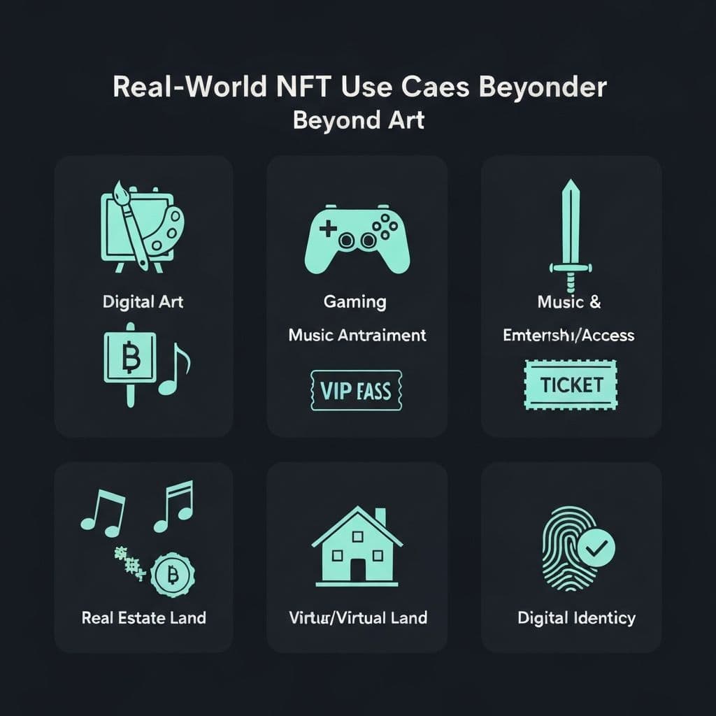 Realne primjene NFT tehnologije – digitalna umjetnost, gaming, muzika, članstvo, nekretnine i digitalni identitet